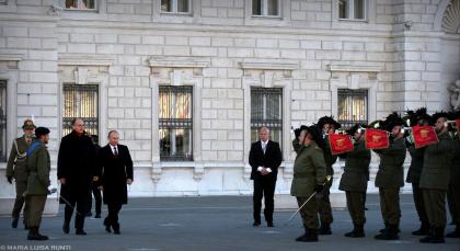 Putin a Trieste con Enrico Letta 26 novembre 2013