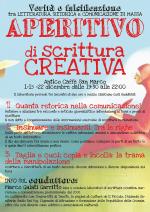 aperitivo di scrittura creativa