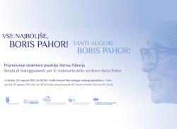 auguri boris pahor