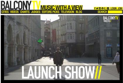 balconytv trieste launch show