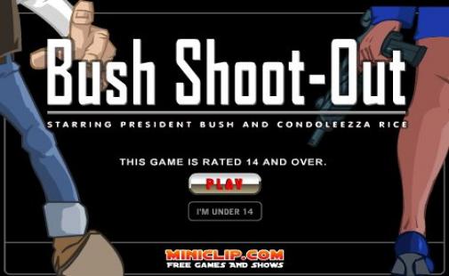 bush shoot up