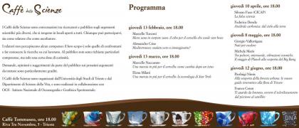 caffe scienze programma