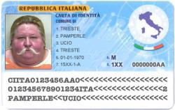 carta identità di Ucio Pamperle