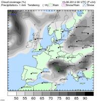 cartina meteo 14-06-2014