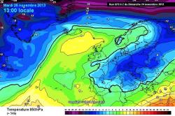 cartina meteo 24 novembre 2013