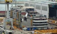 fincantieri nave in costruzione