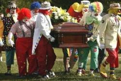 funerale clown