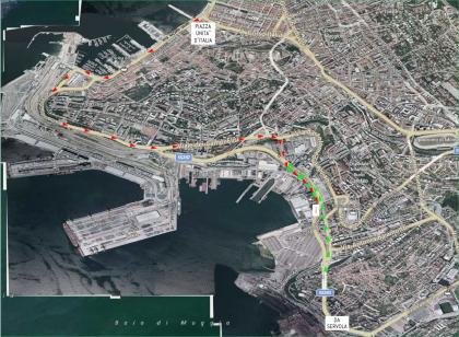 indicazioni stradali piattaforma logistica