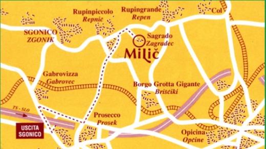 mappa milic