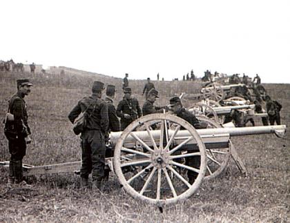 prima guerra mondiale cannone