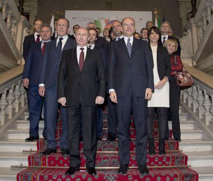 putin a trieste foto-di-famiglia