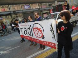 radiofragola striscione