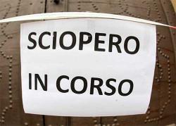 sciopero in corso