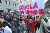 scuola corteo trieste