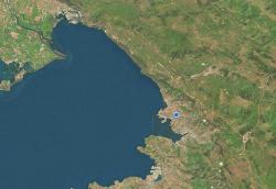 trieste dal satellite