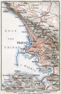 trieste map