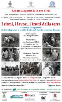 ritmi lavori frutti della terra