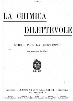 chimica dilettevole copertina