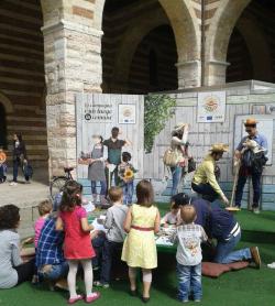 la campagna e un logo in comune verona