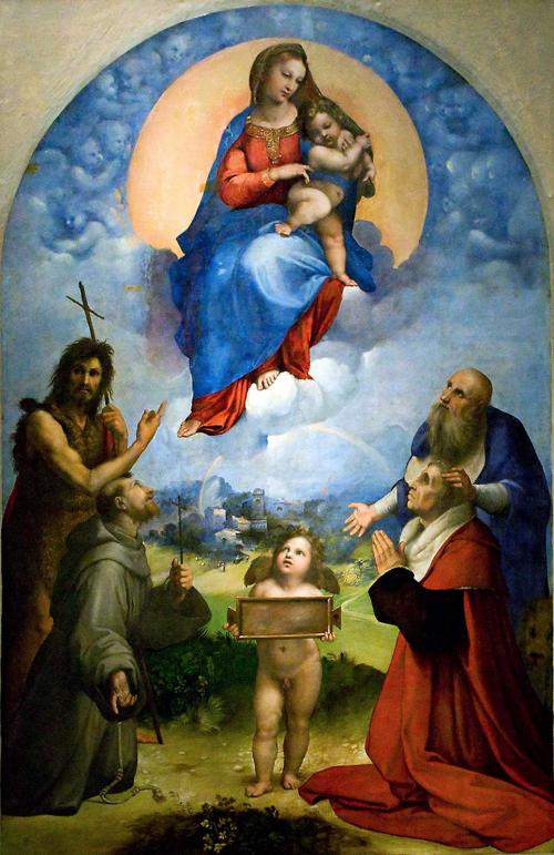 madonna di foligno - raffaello