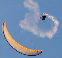 parapendio acrobazie